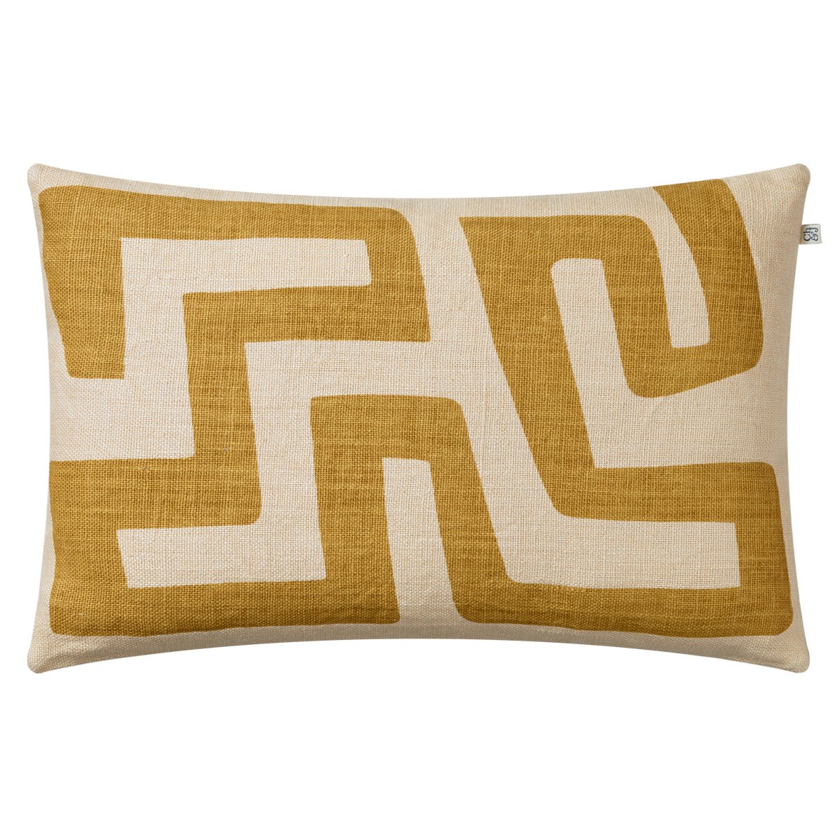 Chhatwal & Jonsson Nagra cushion cover 40x60 cm Spicy yellow