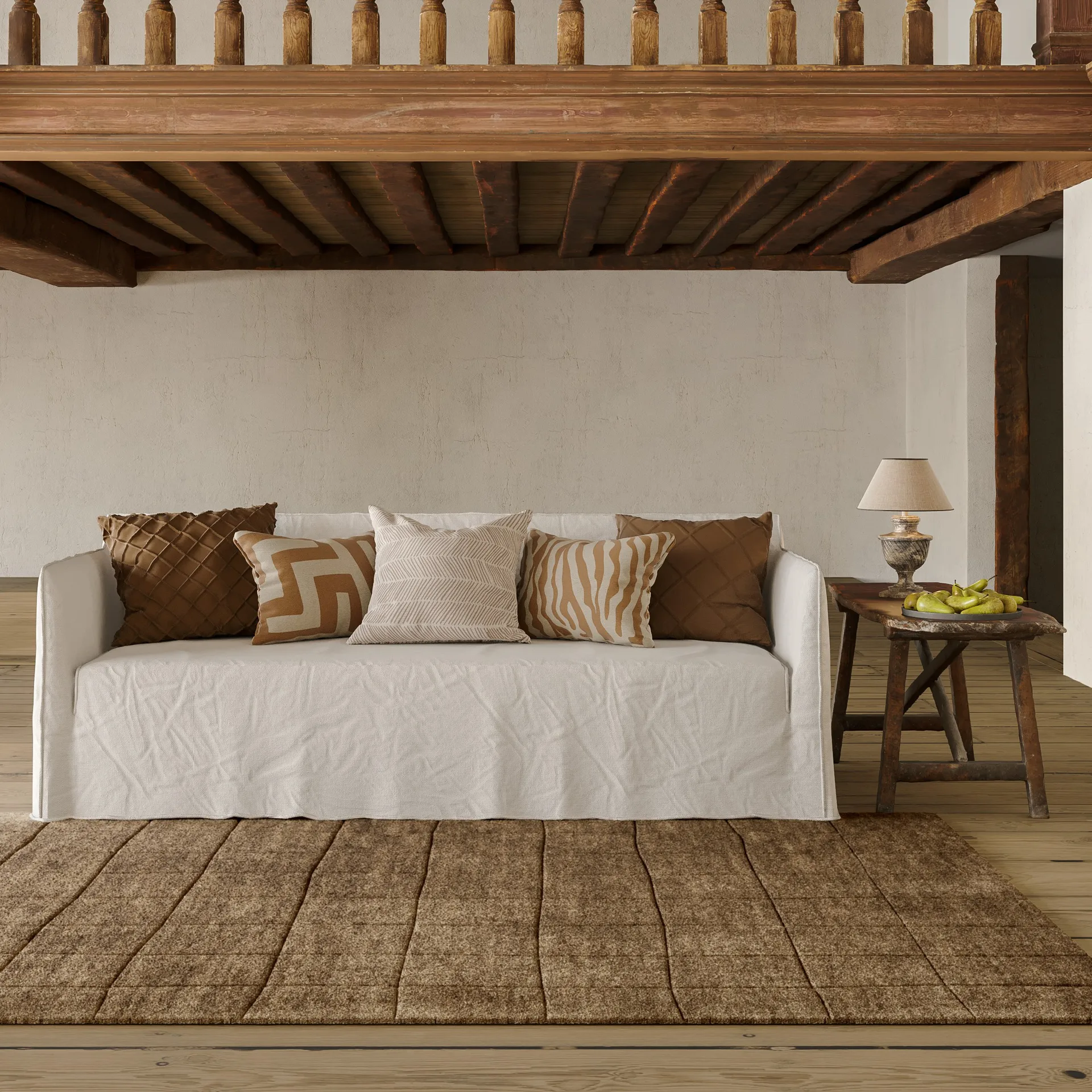 Nari wool rug 170x240 cm, Taupe Chhatwal & Jonsson