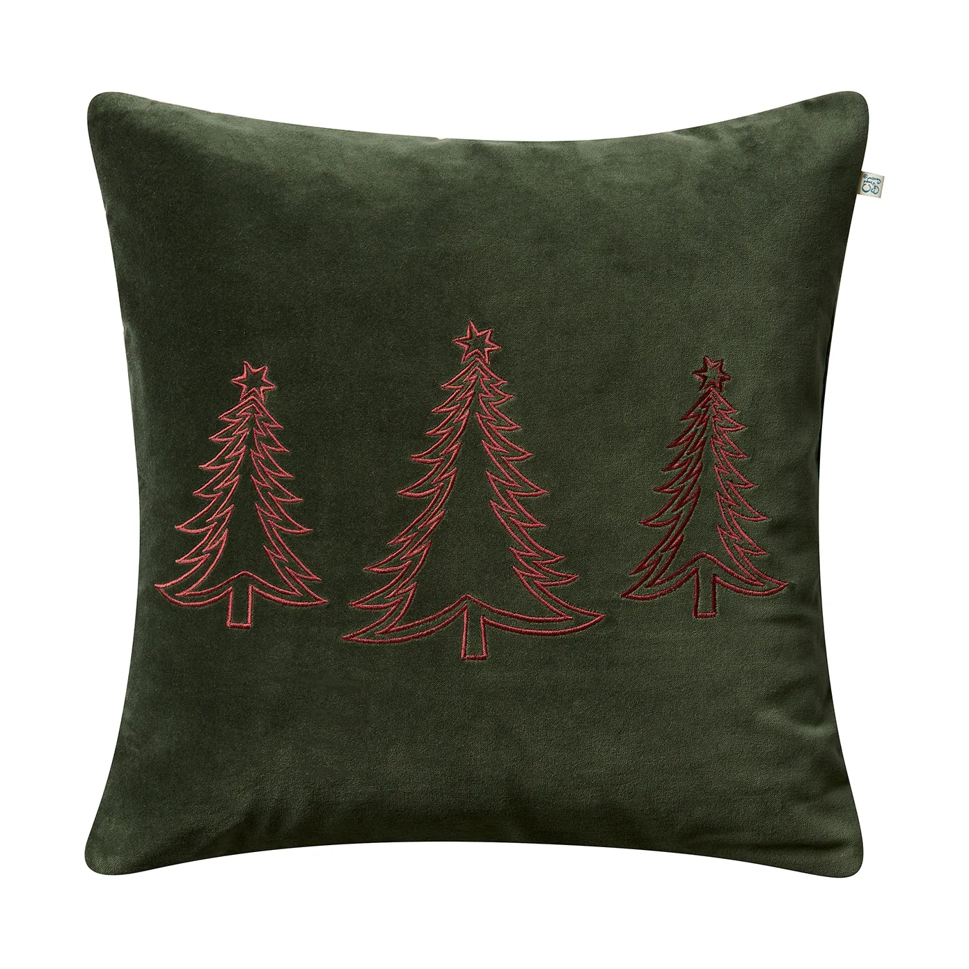 Pine Tree cushion cover 50x50 cm, Forest green Chhatwal & Jonsson