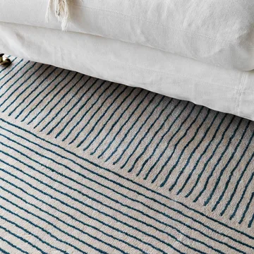 Radha wool rug 180x270 cm - Off white-heaven blue - Chhatwal & Jonsson