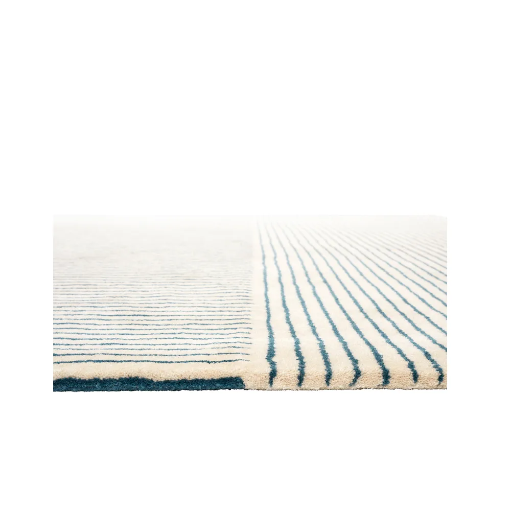Radha wool rug 180x270 cm, Off white-heaven blue Chhatwal & Jonsson