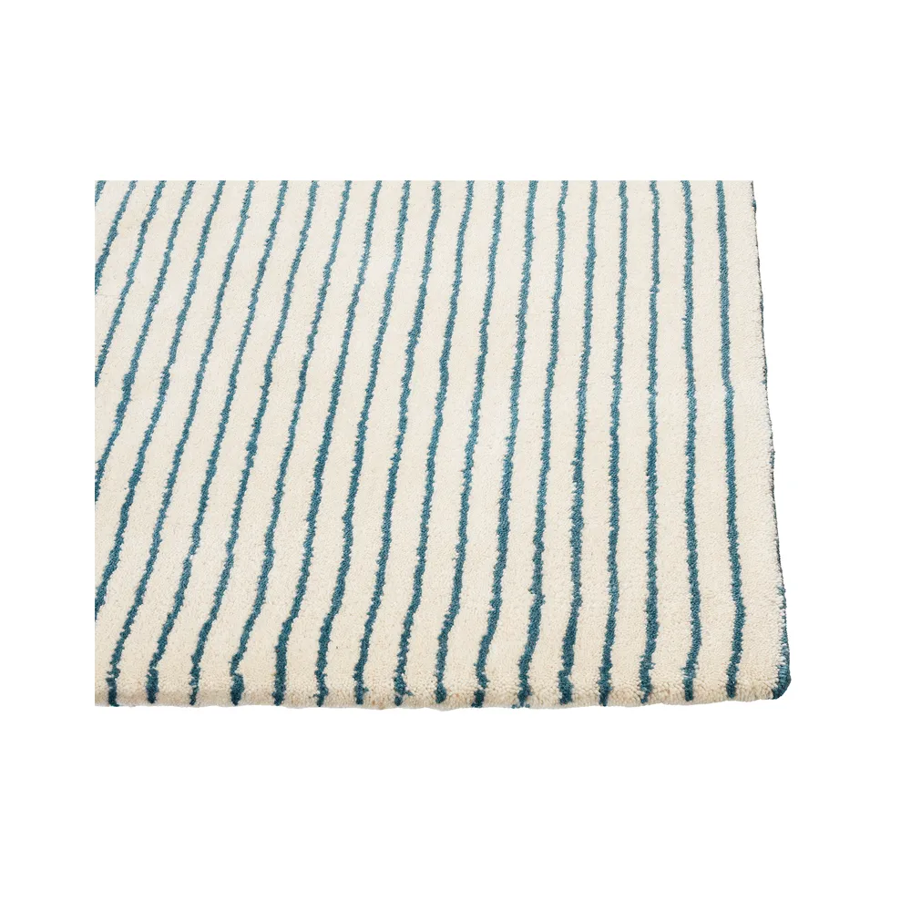 Radha wool rug 180x270 cm, Off white-heaven blue Chhatwal & Jonsson