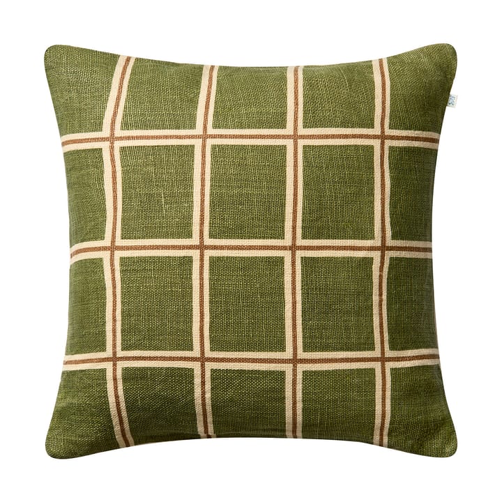Raha cushion cover 50x50 cm - Cactus green-taupe - Chhatwal & Jonsson