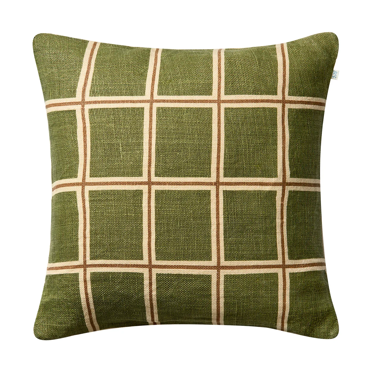 Chhatwal & Jonsson Raha cushion cover 50x50 cm Cactus green-taupe