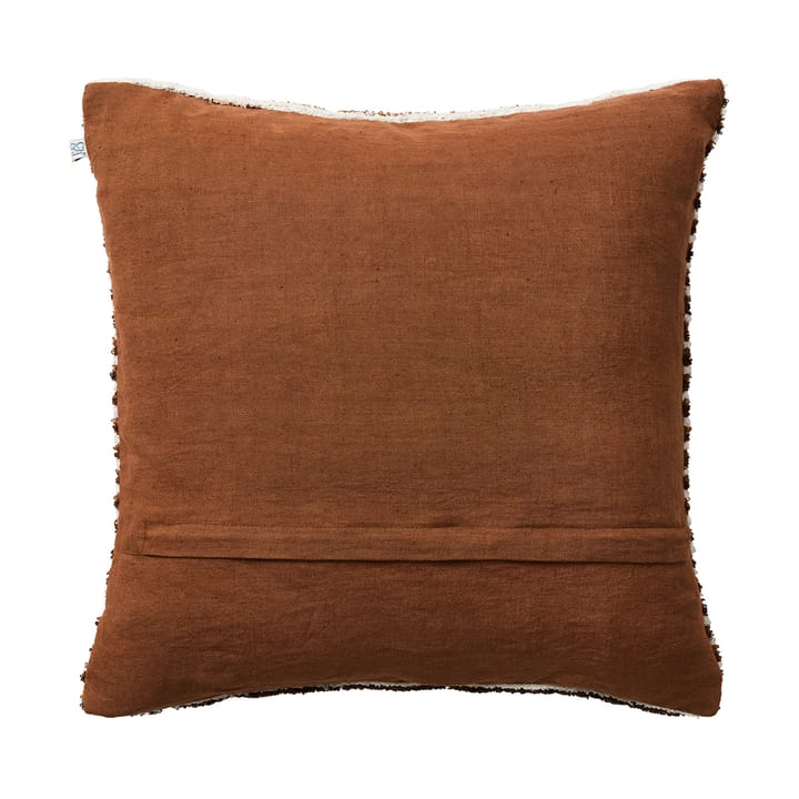 Raipur pillowcase 50x50 cm - Cognac-Brown-Off White - Chhatwal & Jonsson
