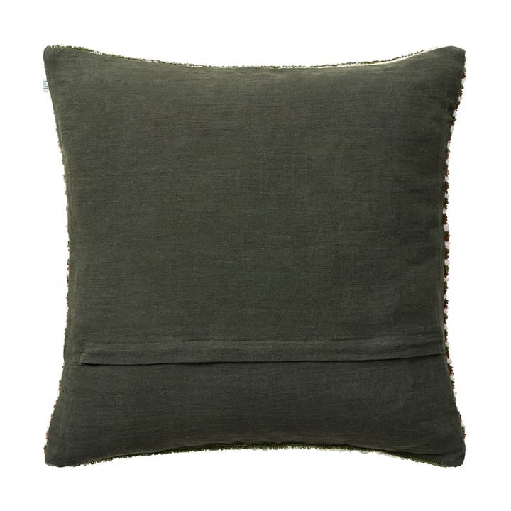 Raipur pillowcase 50x50 cm - Cognac-Cactus Green-Off White - Chhatwal & Jonsson