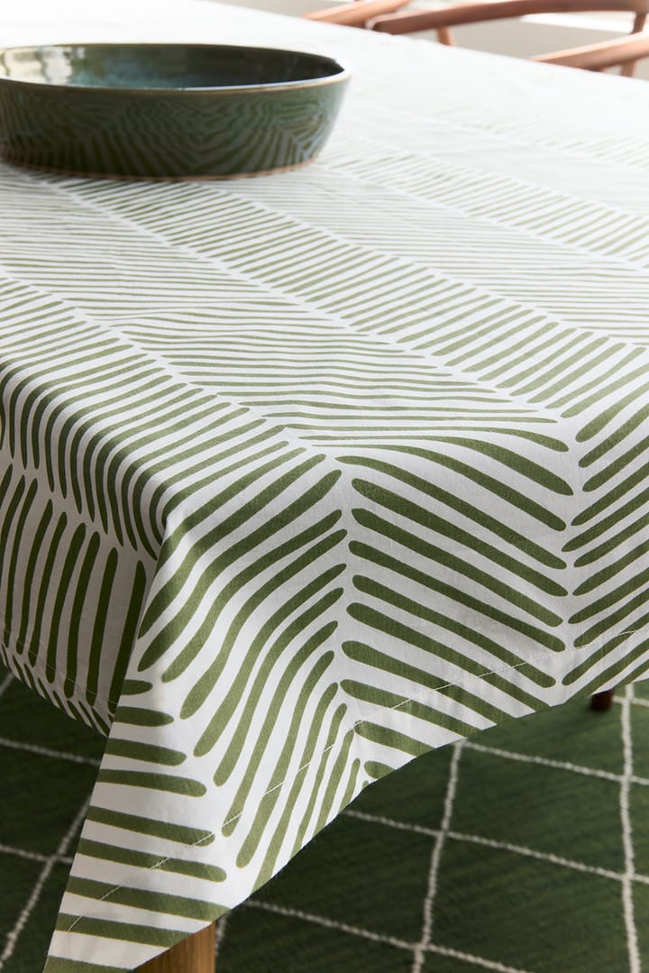 Rama tablecloth 150x250 cm - Cactus green - Chhatwal & Jonsson