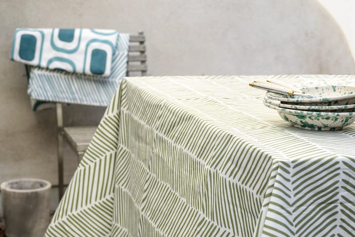 Rama tablecloth 150x250 cm - Cactus green - Chhatwal & Jonsson