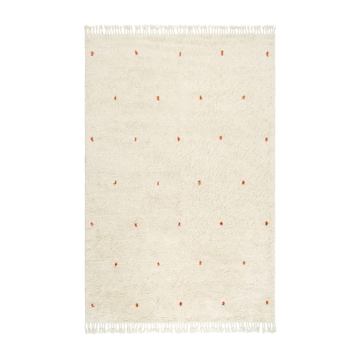 Ravi rug  177x266 cm - Off white-orange - Chhatwal & Jonsson