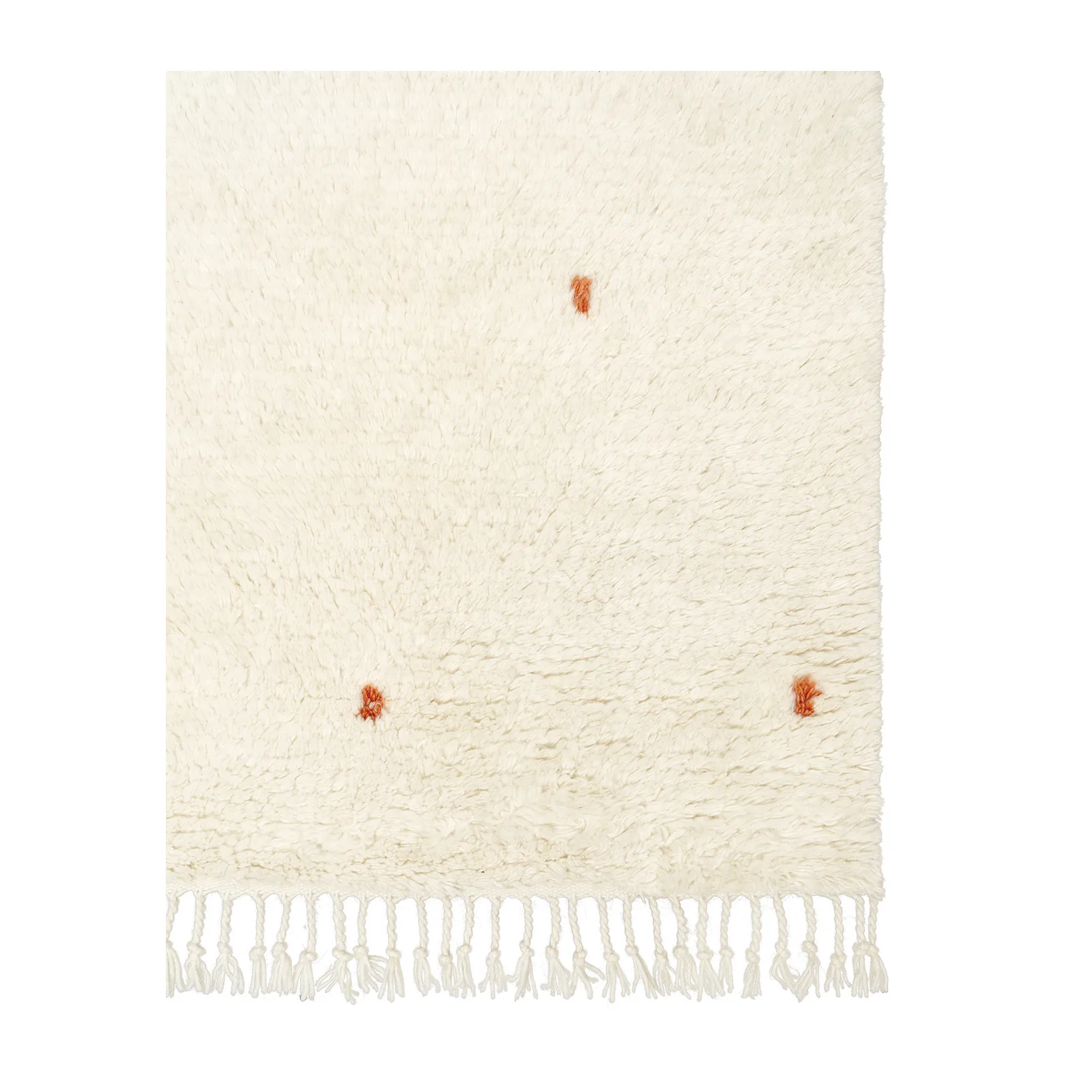 Ravi rug 177x266 cm, Off white-orange Chhatwal & Jonsson