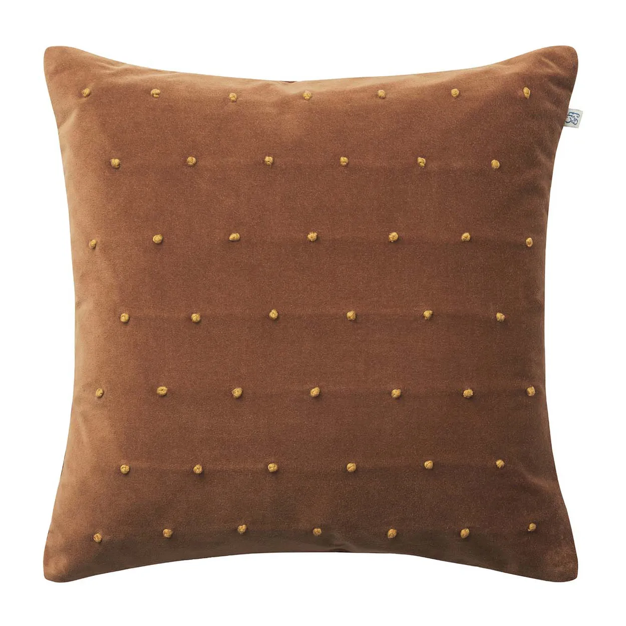 Chhatwal & Jonsson Roma cushion cover 50x50 cm Cognac-masala yellow