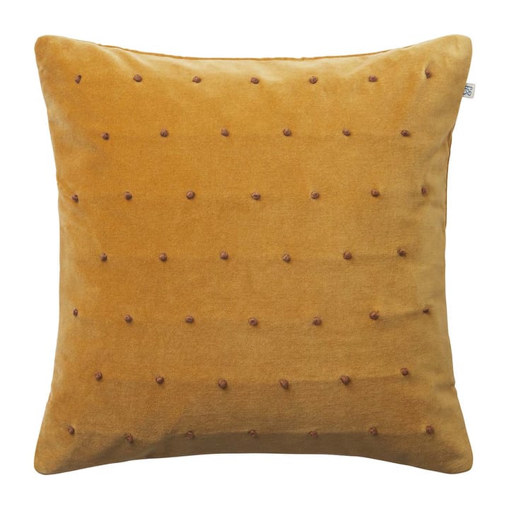 Roma cushion cover 50x50 cm - Masala yellow-cognac - Chhatwal & Jonsson