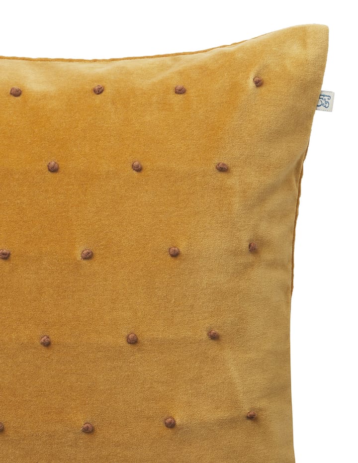 Roma cushion cover 50x50 cm - Masala yellow-cognac - Chhatwal & Jonsson