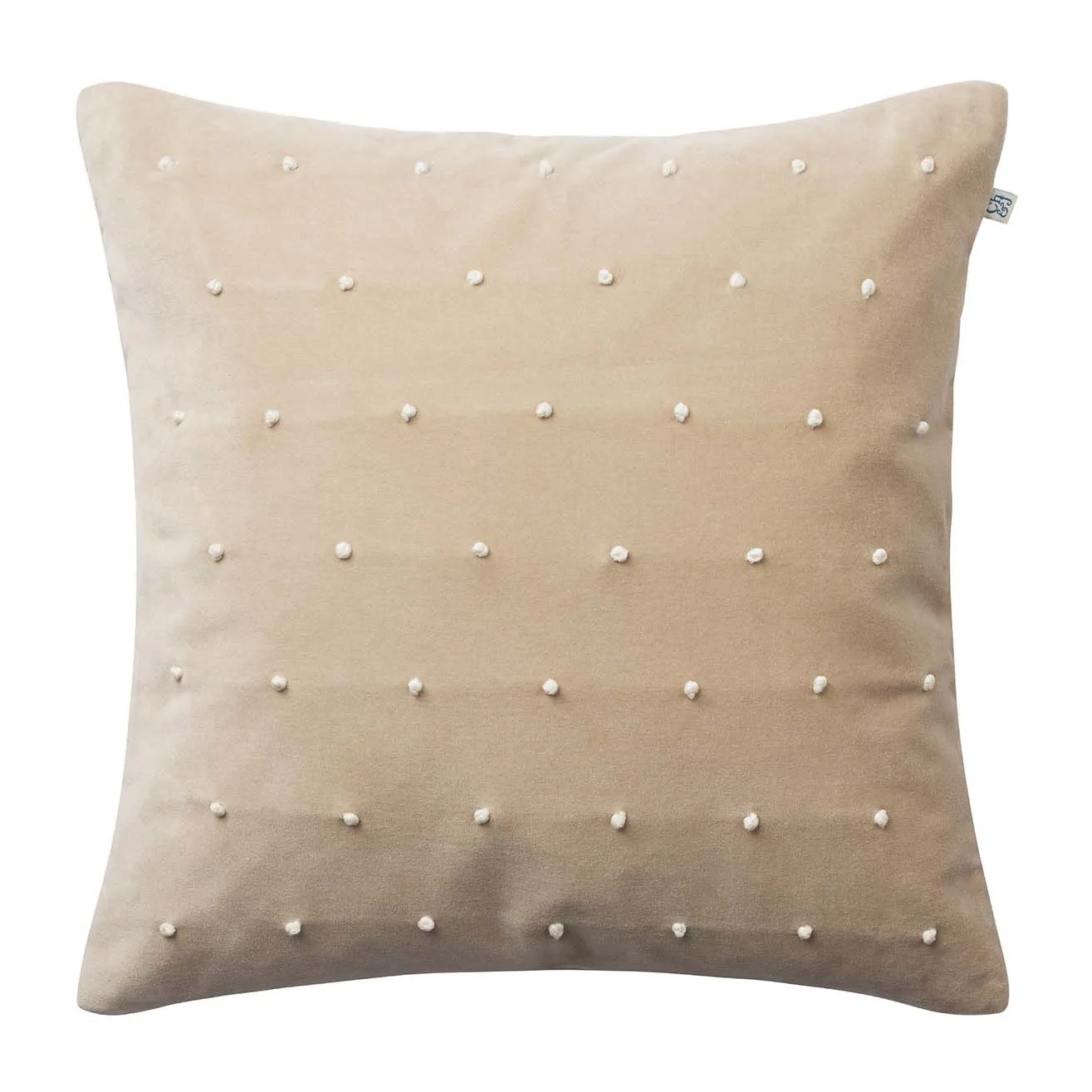 Roma cushion cover 50x50 cm, Tan-off white Chhatwal & Jonsson