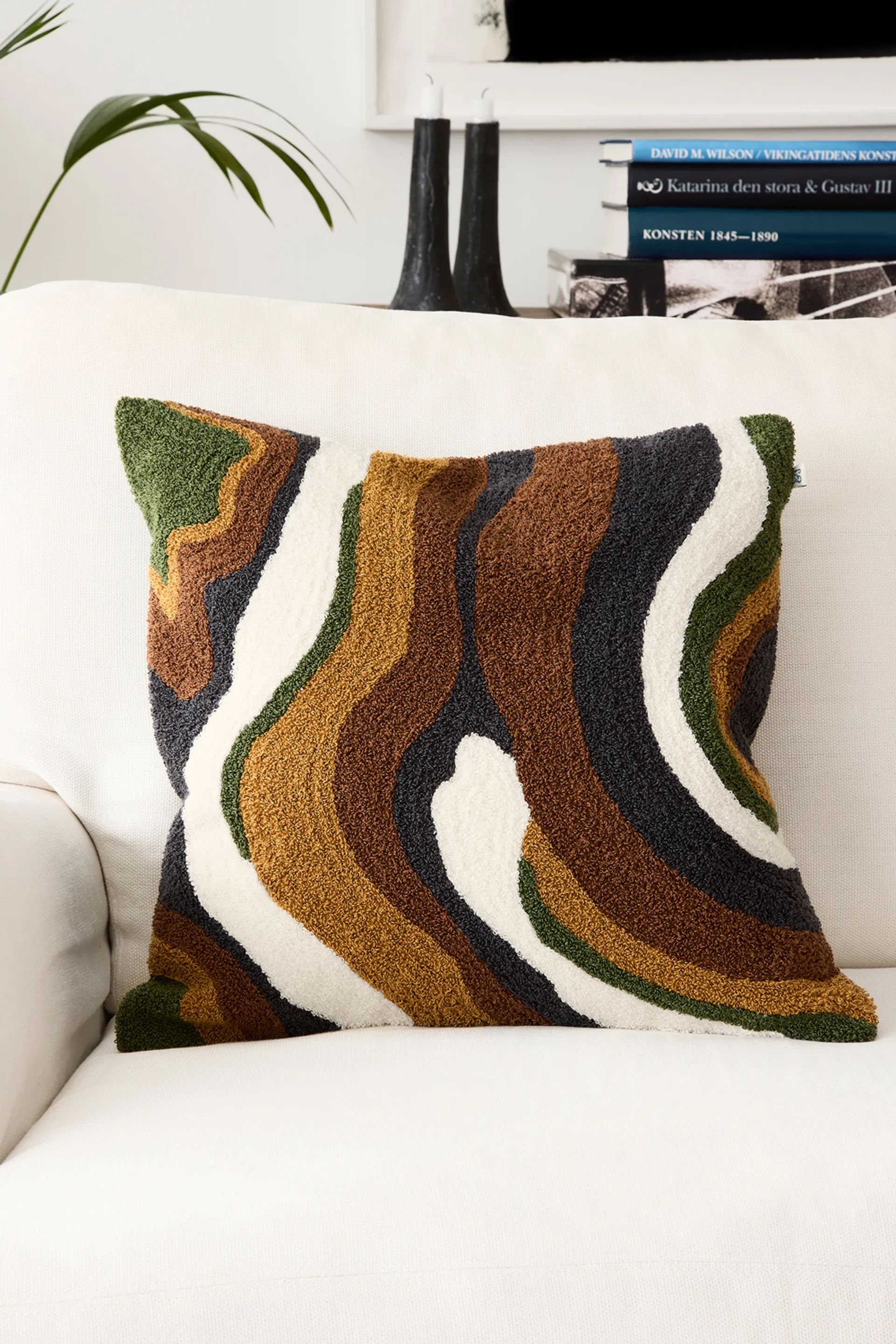 Sagar pillowcase 50x50 cm, Cognac-masala Chhatwal & Jonsson