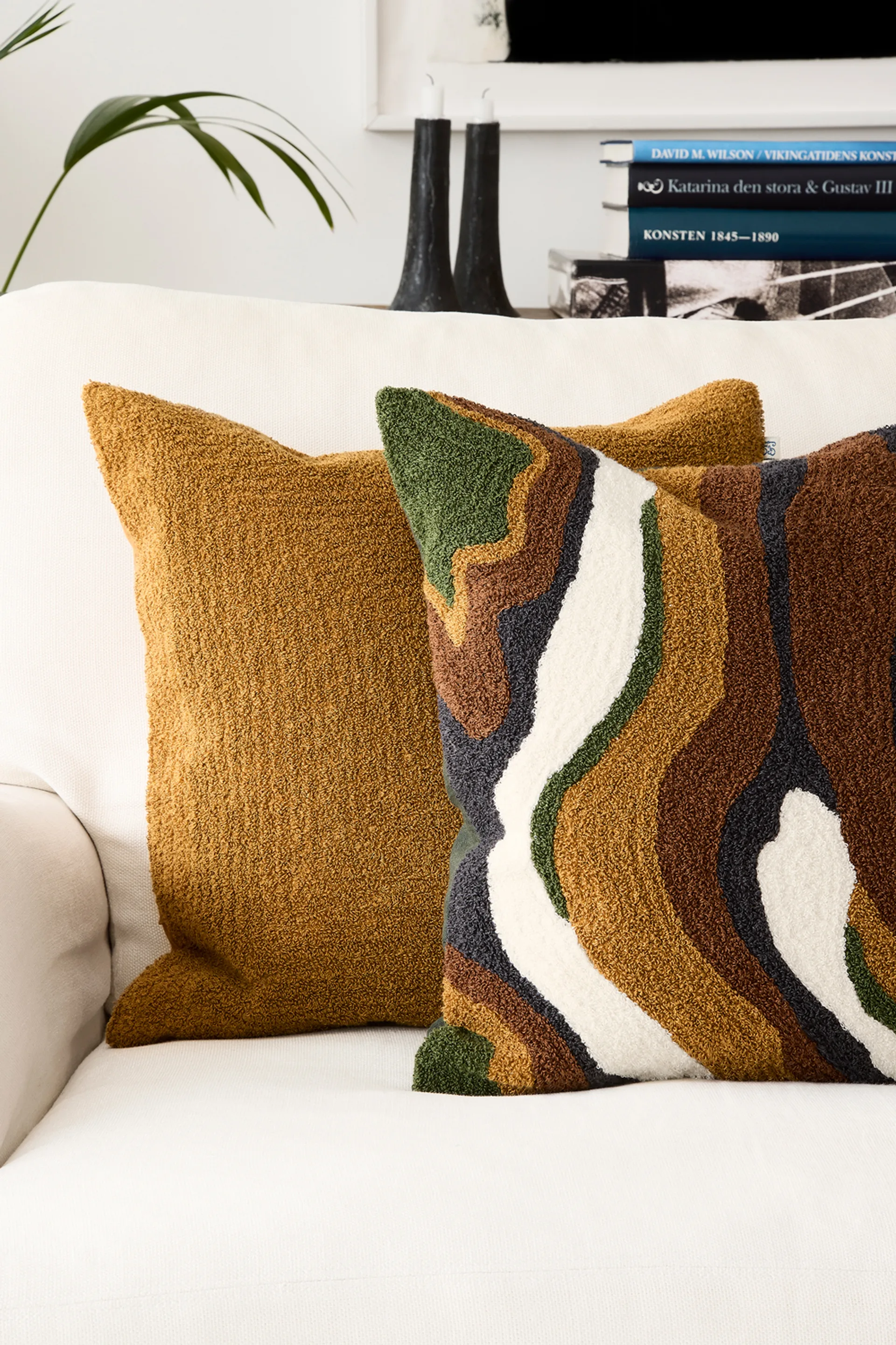 Sagar pillowcase 50x50 cm, Cognac-masala Chhatwal & Jonsson