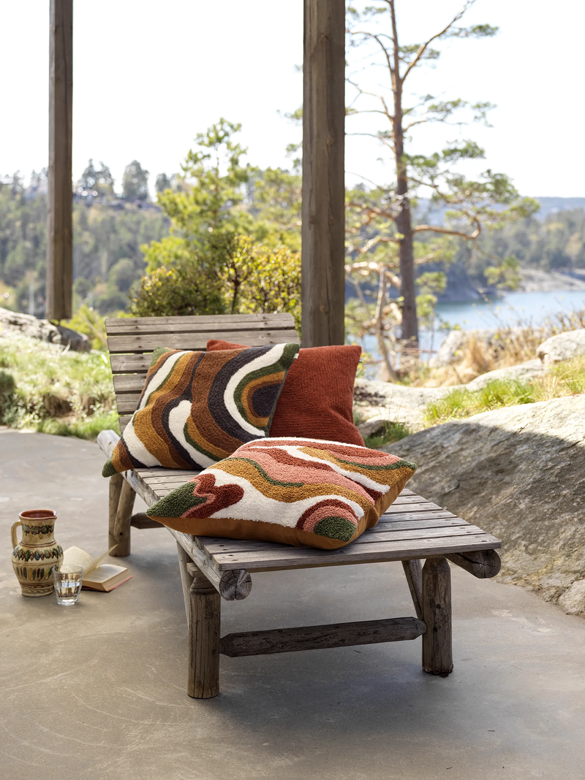 Sagar pillowcase 50x50 cm, Cognac-masala Chhatwal & Jonsson