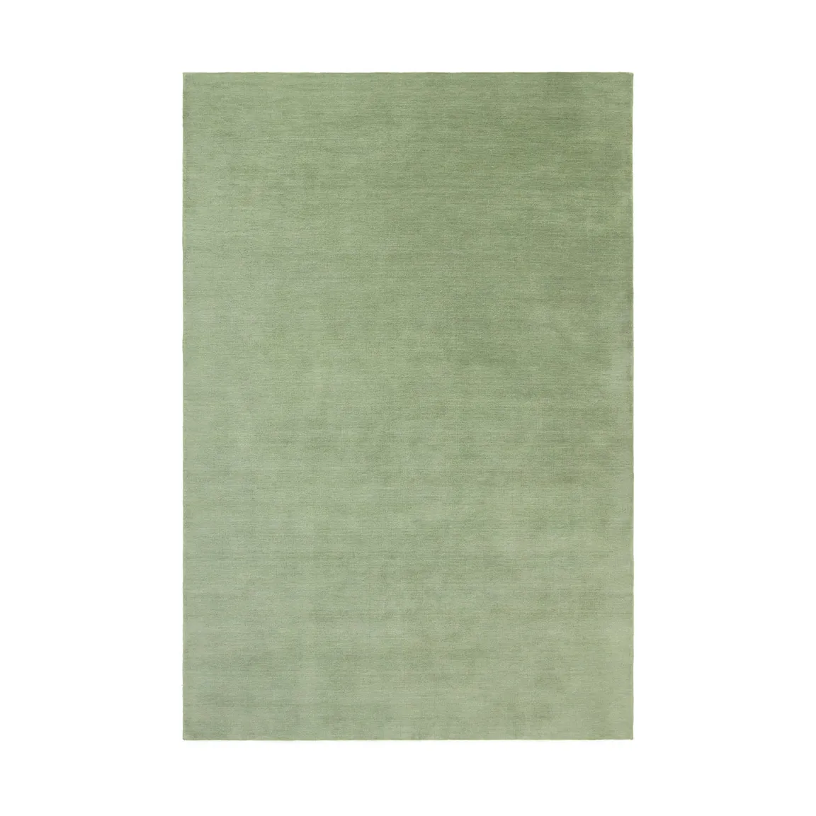 Chhatwal & Jonsson Sana wool rug Sage, 250x350 cm | Scandinavian Design | Fringe & Deep pile rugs | Green