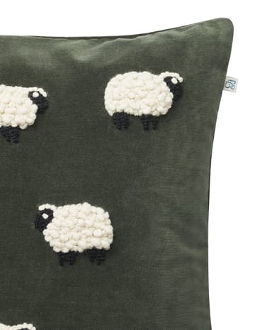 Sheep cushion cover 50x50 cm - Forest green - Chhatwal & Jonsson