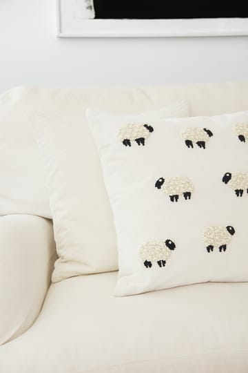 Sheep cushion cover 50x50 cm - Ivory - Chhatwal & Jonsson