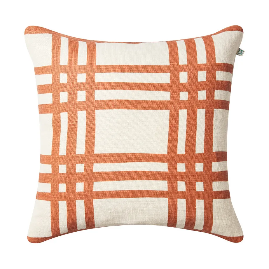 Chhatwal & Jonsson Shimla cushion cover 50x50 cm Apricot orange