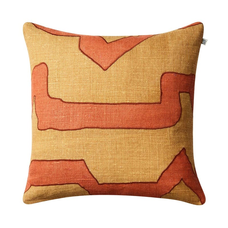 Chhatwal & Jonsson Sikkim pillowcase 50x50 cm Apricot orange-khaki