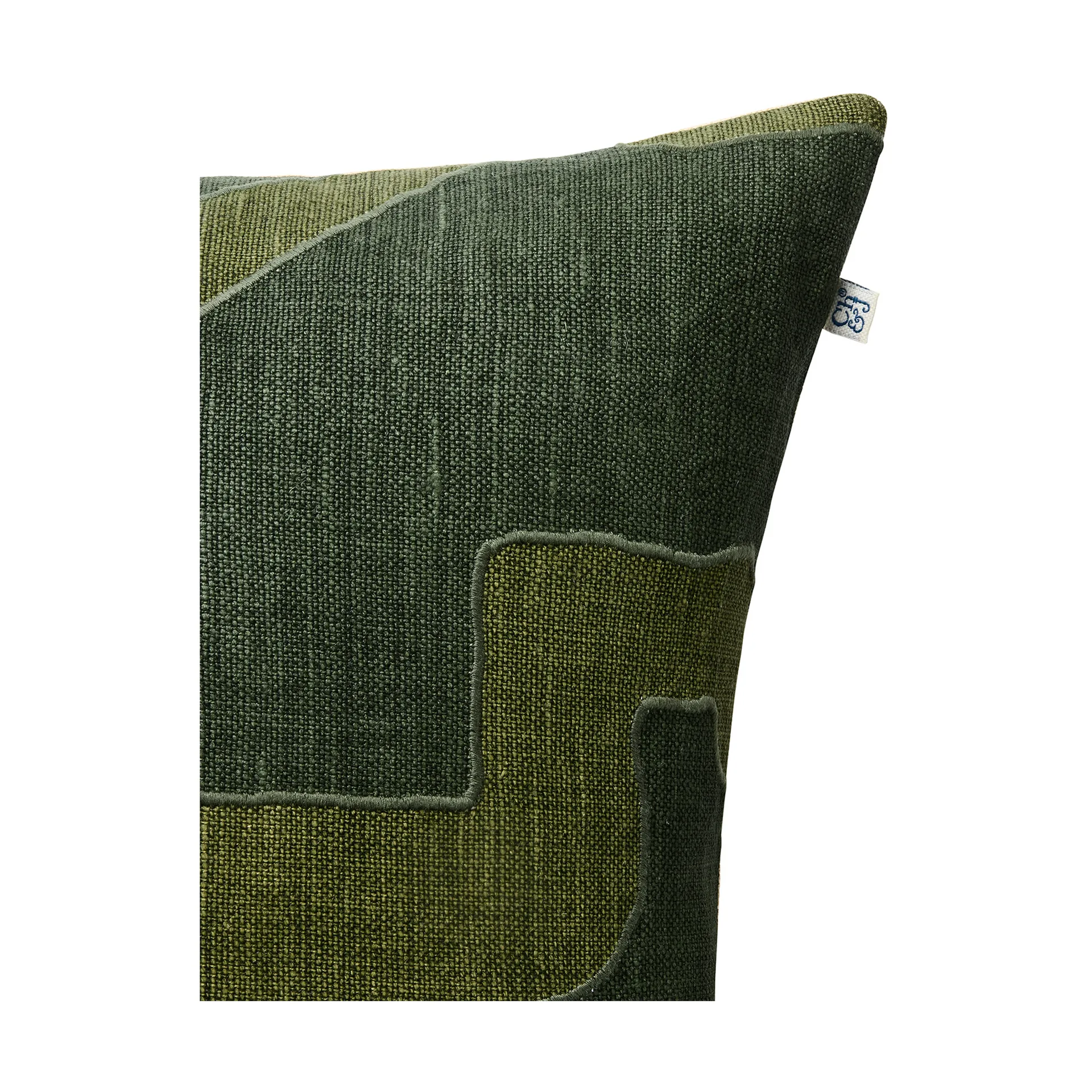 Sikkim pillowcase 50x50 cm, Forest Green-Green Chhatwal & Jonsson