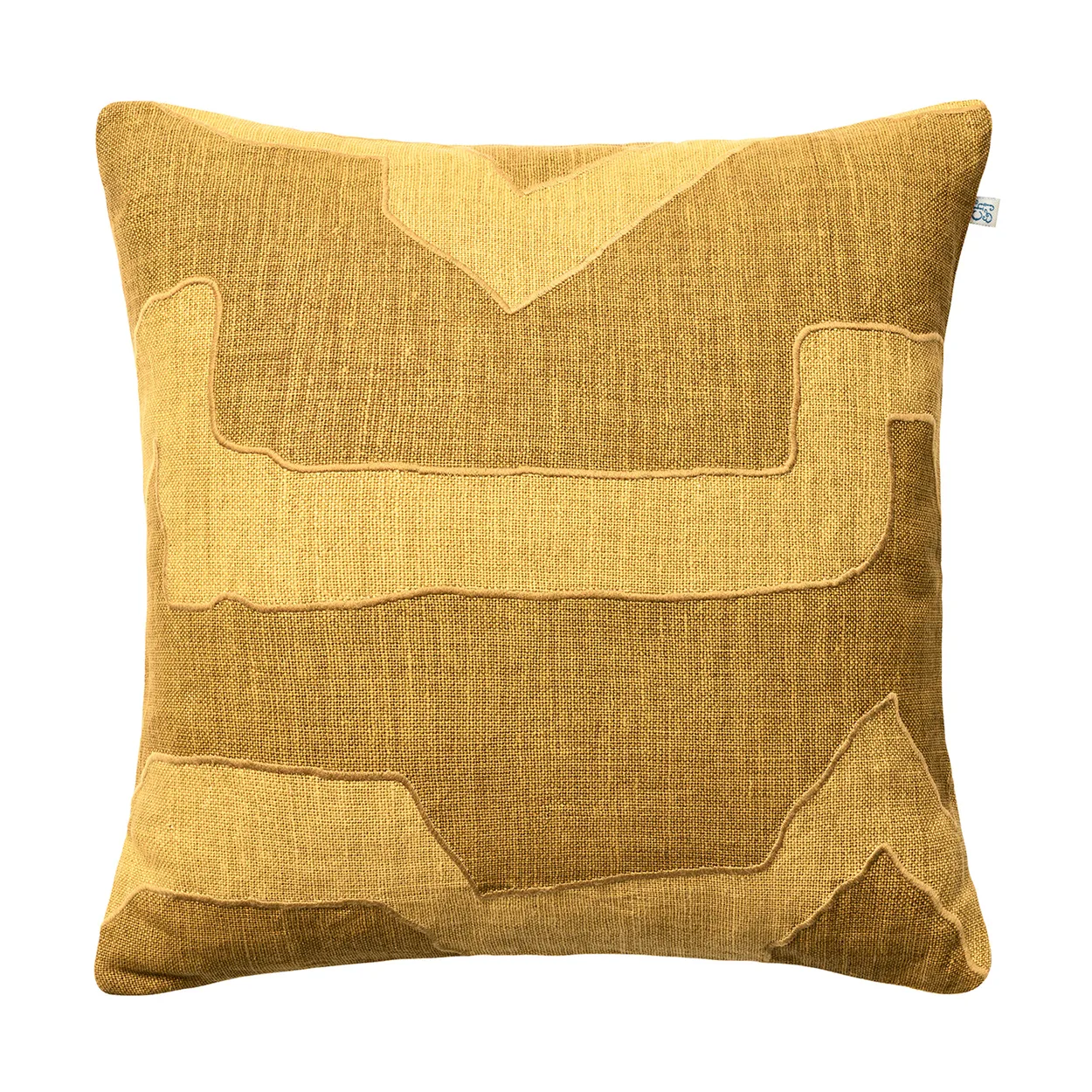 Chhatwal & Jonsson Sikkim pillowcase 50x50 cm Spicy Yellow-Masala Yellow