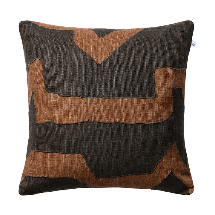 Sikkim pillowcase 50x50 cm - Taupe-Dark Brown - Chhatwal & Jonsson