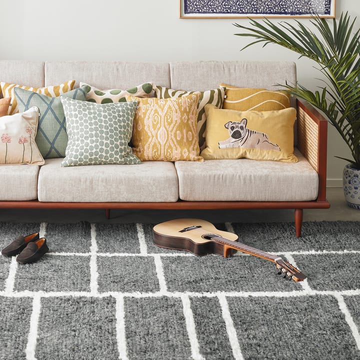 Sita wool carpet 180x270 cm, grey melange-white Chhatwal & Jonsson