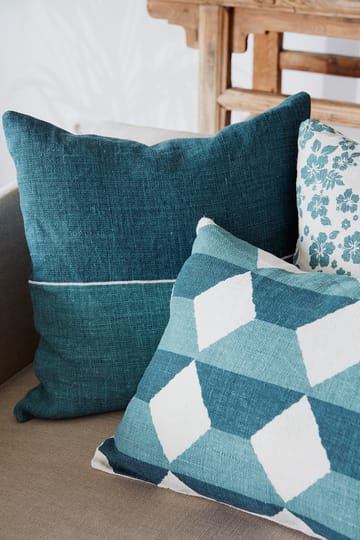 Sona pillowcase 60x40 cm - Heaven blue-palace blue - Chhatwal & Jonsson