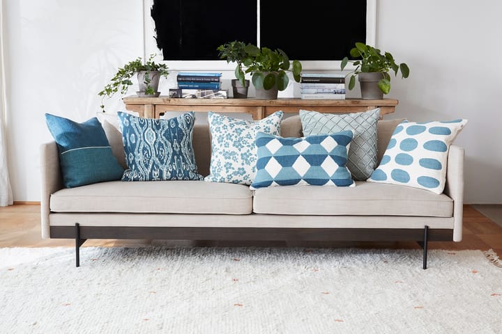 Sona pillowcase 60x40 cm, Heaven blue-palace blue Chhatwal & Jonsson