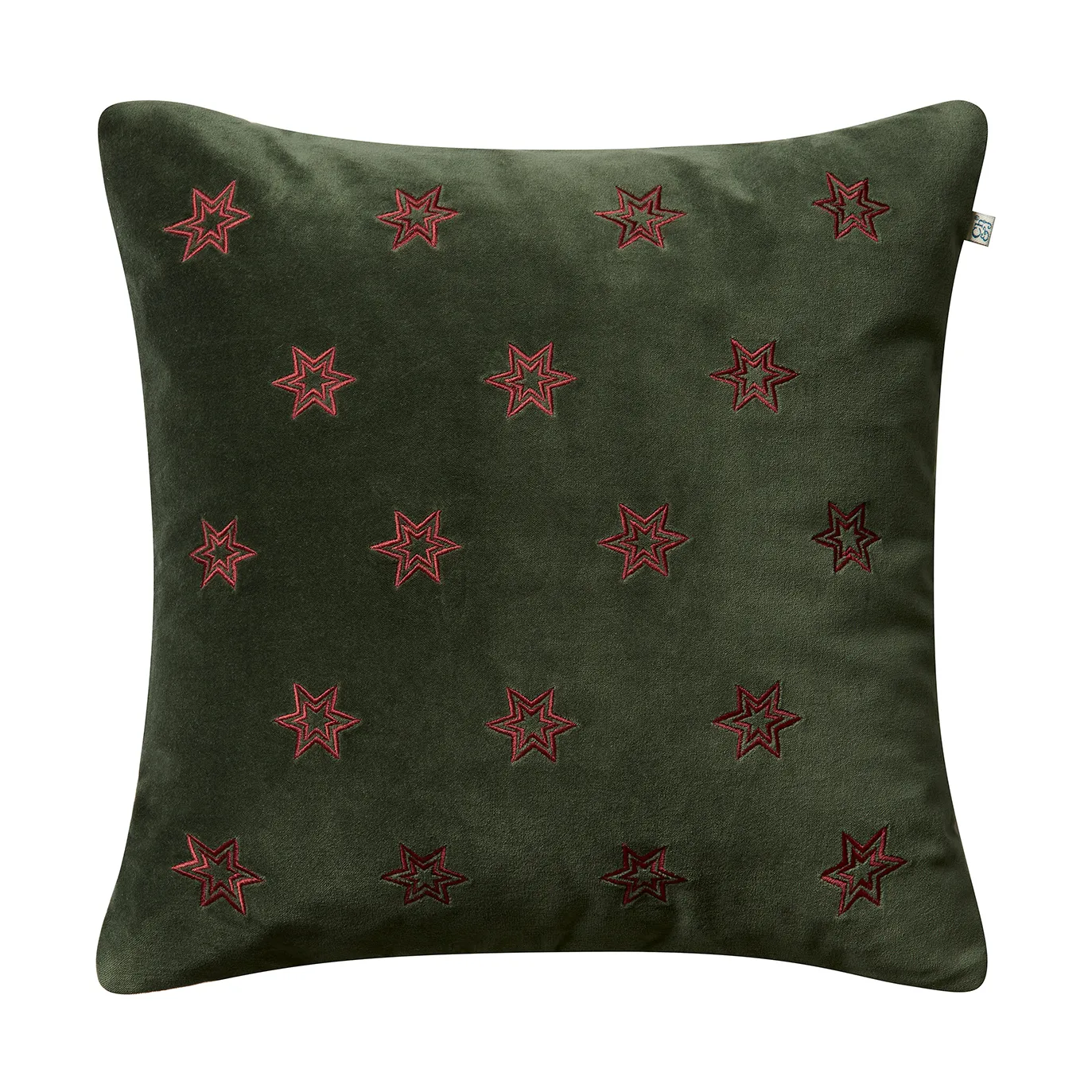 Star cushion cover 50x50 cm, Forest green Chhatwal & Jonsson