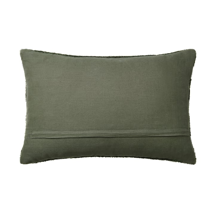 Stripe linen boucle cushion cover 40x60 cm - Cactus Green-Aqua - Chhatwal & Jonsson
