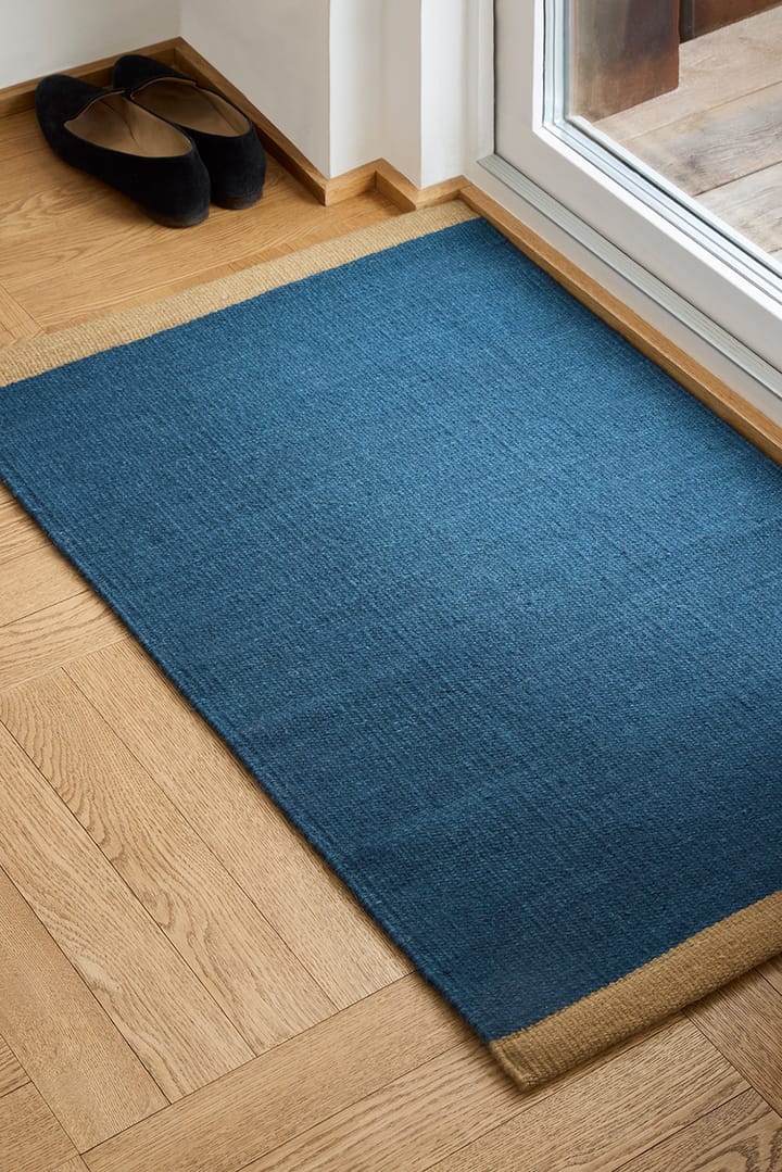 Traceable Tarun doormat 60x90 cm - Dark Blue-Beige - Chhatwal & Jonsson