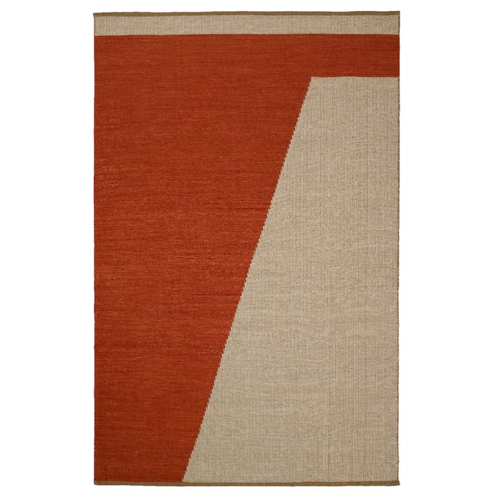 Una wool carpet 180x270 cm - rust-beige-off white - Chhatwal & Jonsson