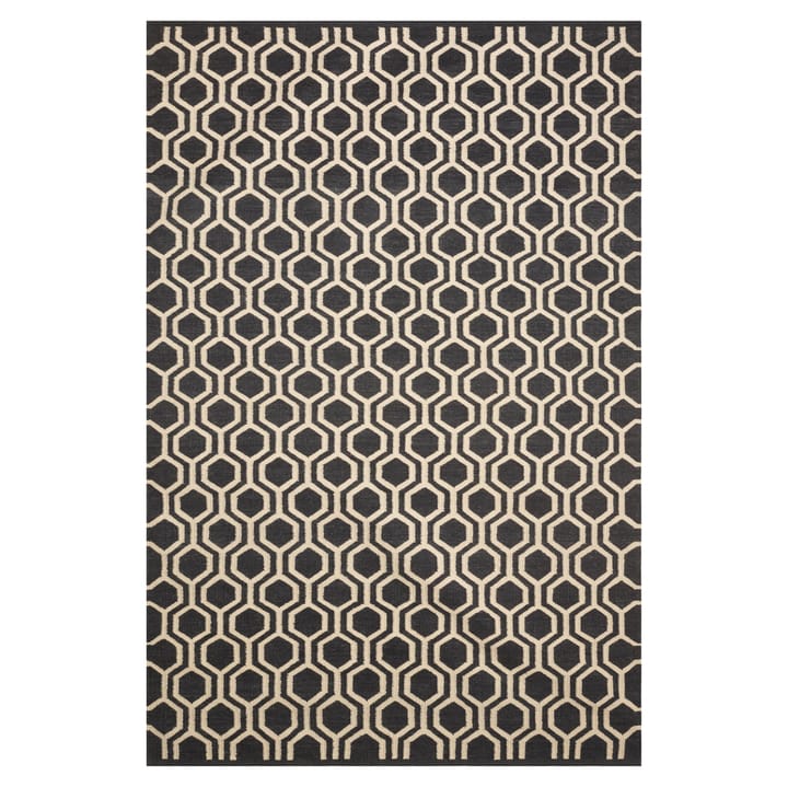 Varanasi rug  180x272 cm - Dark grey-off white - Chhatwal & Jonsson