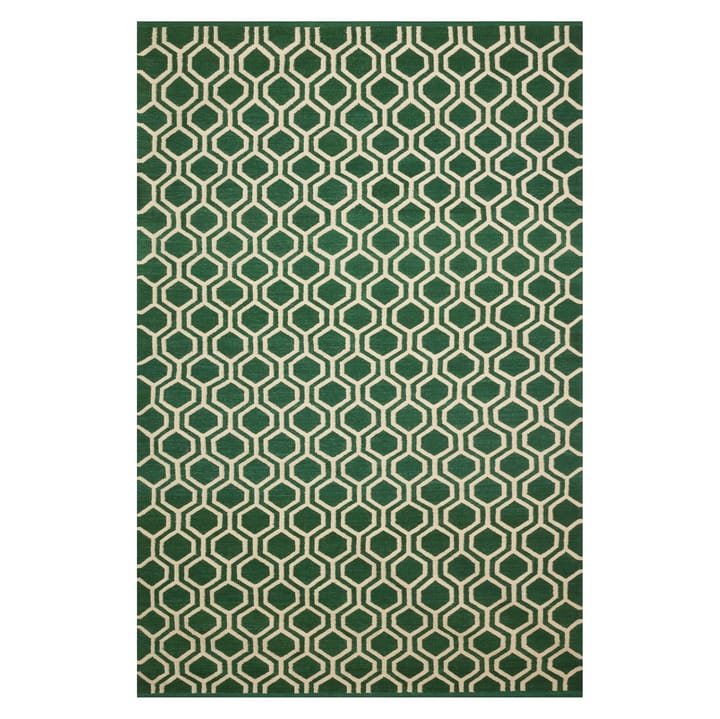 Varanasi rug  180x272 cm - Green-off white - Chhatwal & Jonsson