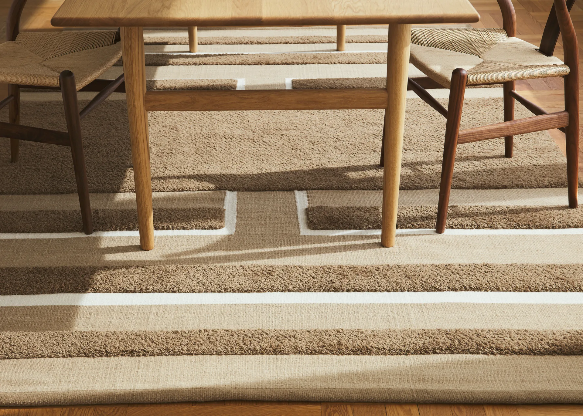 Veda rug 250x350 cm, Mocha-beige-off white Chhatwal & Jonsson