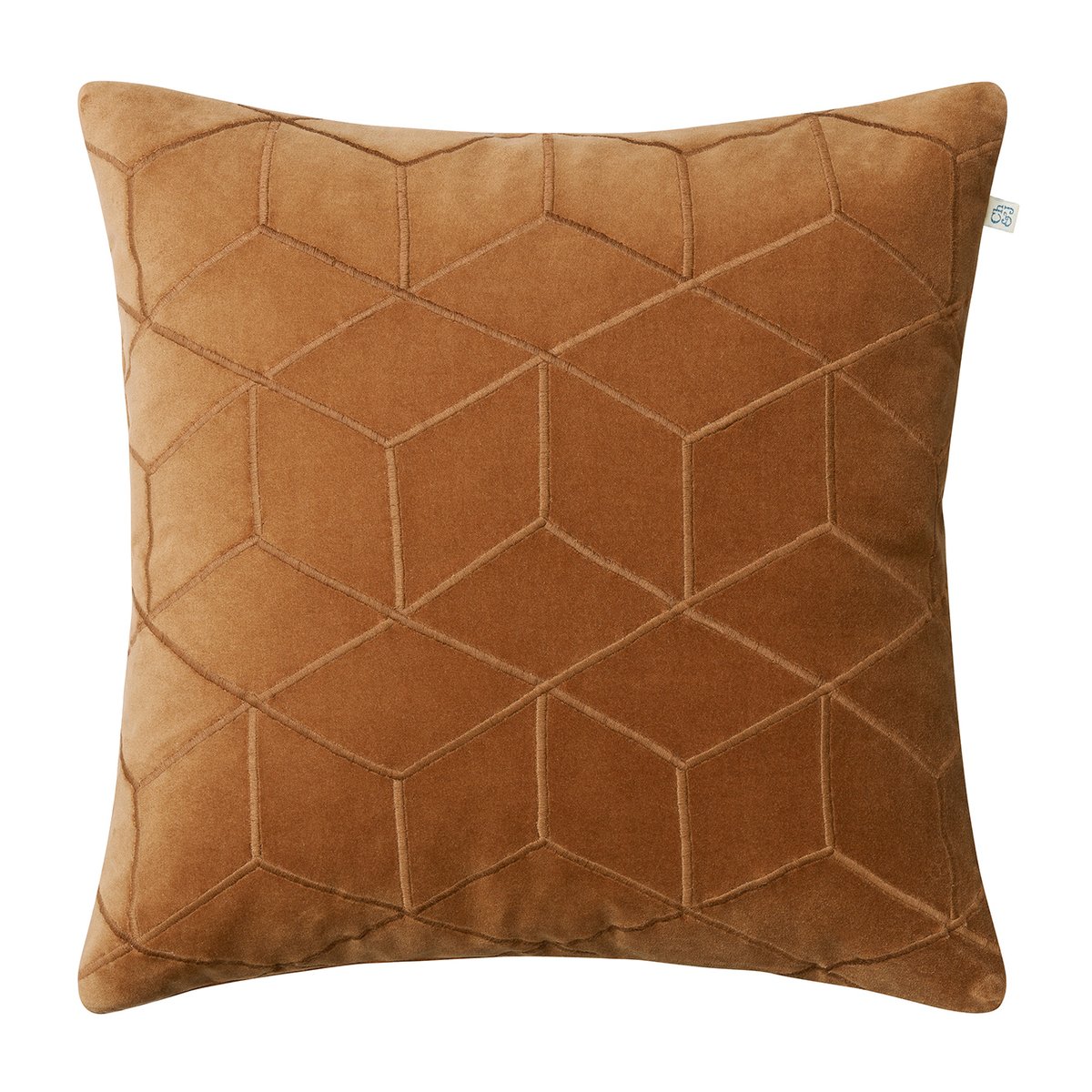 Chhatwal & Jonsson Vir pillowcase 50x50 cm Cognac | Scandinavian Design | Cushion covers | Brown