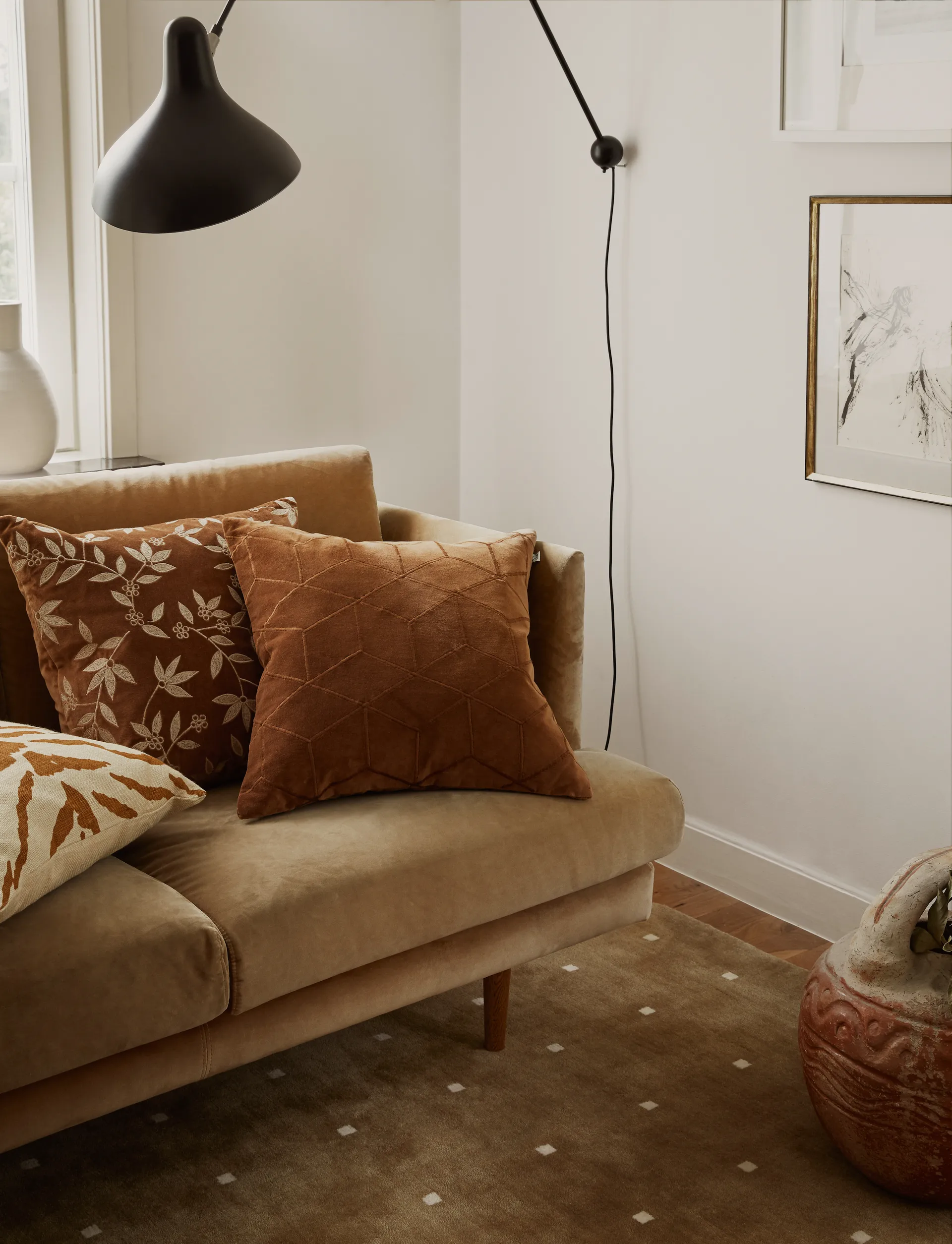 Vir pillowcase 50x50 cm, Cognac Chhatwal & Jonsson