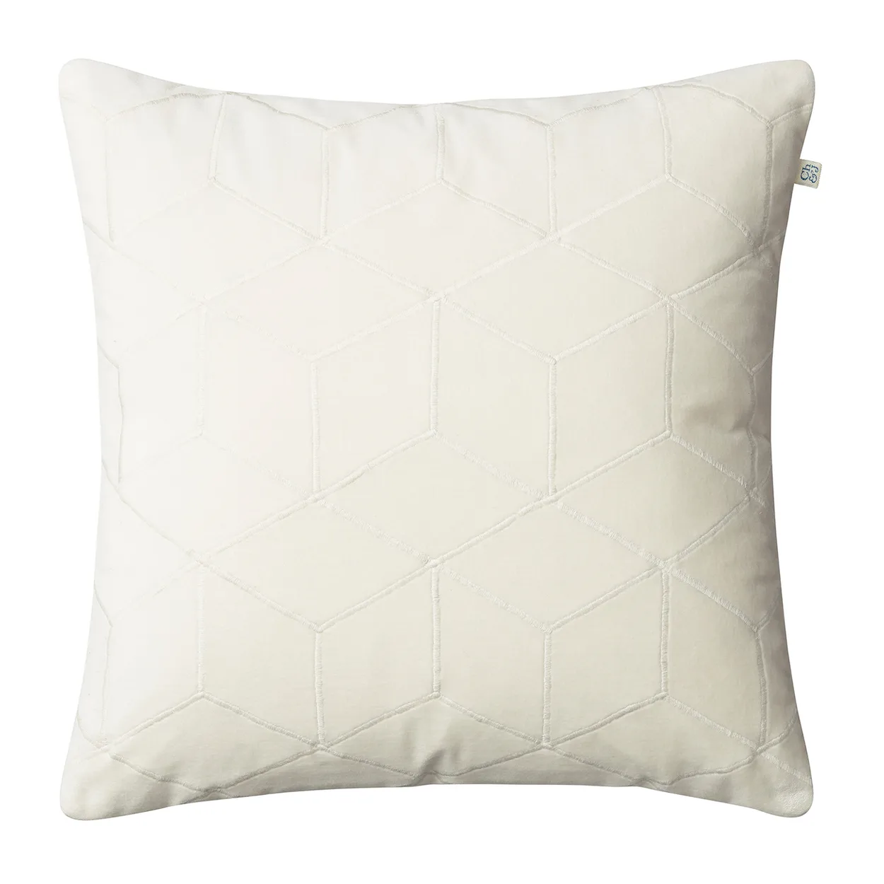 Chhatwal & Jonsson Vir pillowcase 50x50 cm Ivory | Scandinavian Design | Cushion covers | White