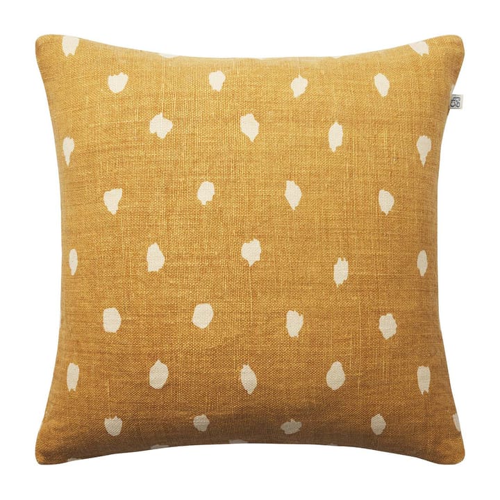 Yash reverse cushion cover 50x50 cm - Spicy yellow base - Chhatwal & Jonsson