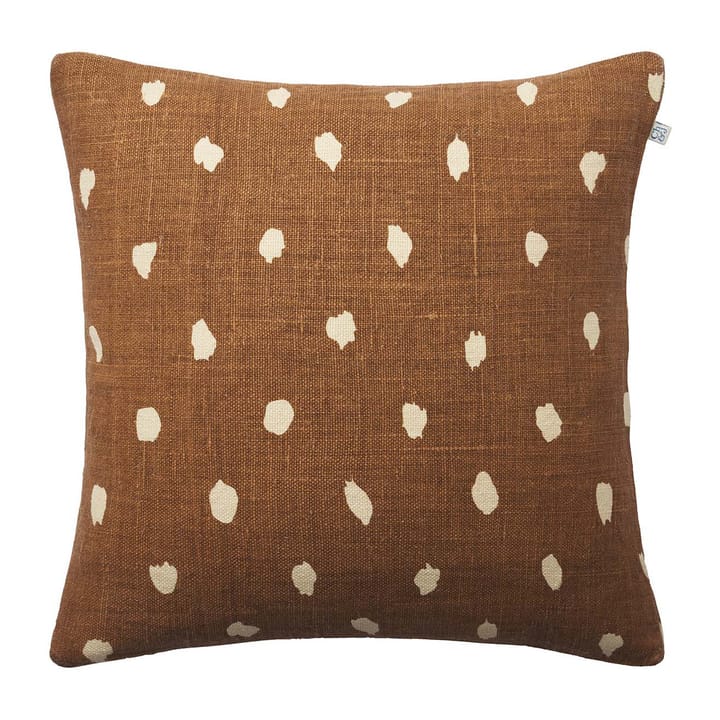 Yash reverse cushion cover 50x50 cm - Taupe base - Chhatwal & Jonsson