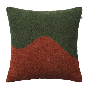 Yogi cushion cover 50x50 cm - Forest green-terracotta - Chhatwal & Jonsson