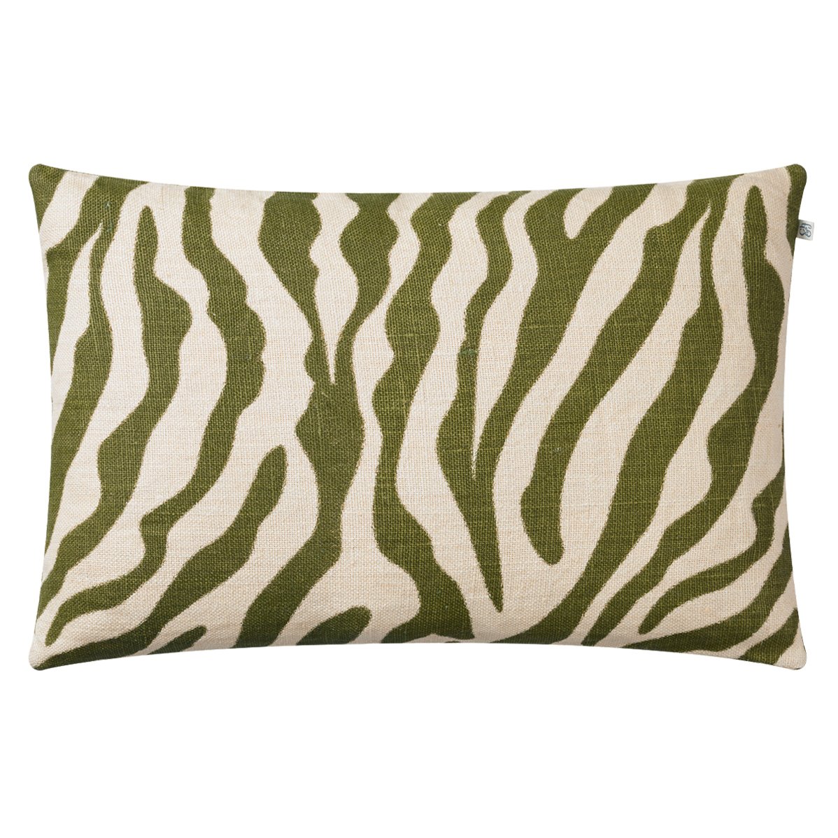 Chhatwal & Jonsson Zebra cushion cover 40x60 cm cactus green