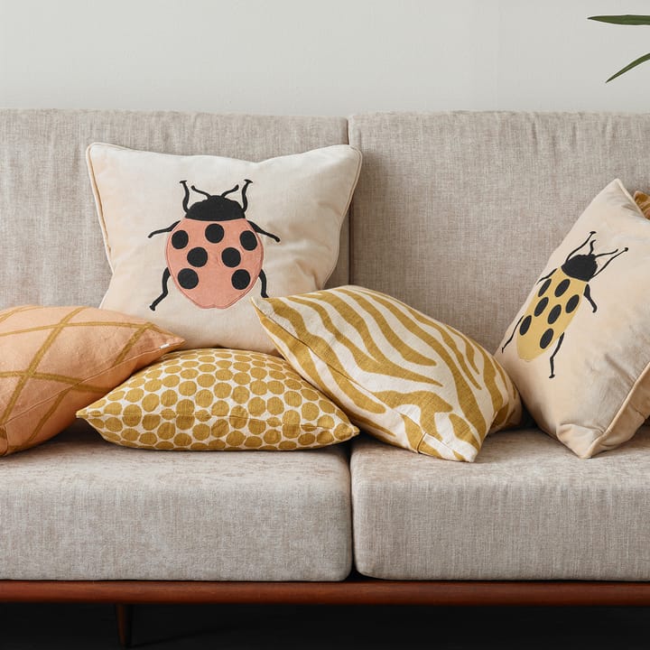 Zebra cushion cover 40x60 cm - spicy yellow - Chhatwal & Jonsson