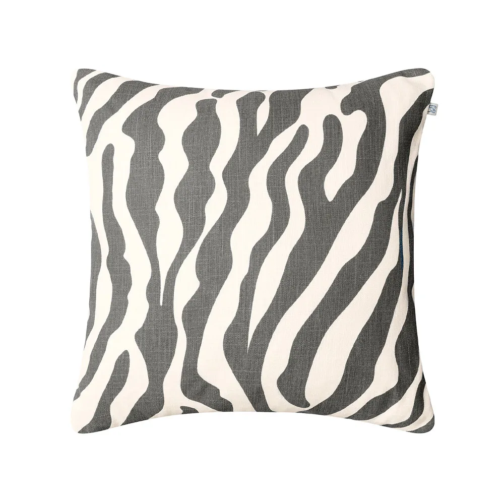 Chhatwal & Jonsson Zebra outdoor cushion 50x50 cm Grey/off white. 50 cm