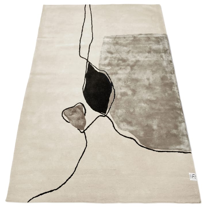 Abstract rug  170x230 cm - Ivory - Classic Collection