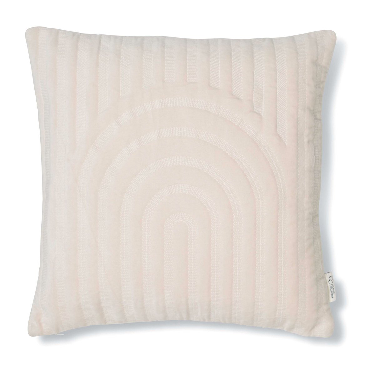 Classic Collection Arch pillowcase 50x50 cm Birch | Scandinavian Design | Cushion covers | White